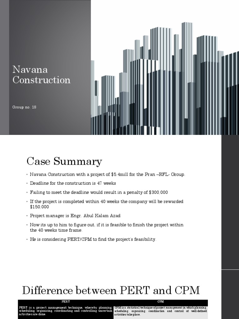 Navana Construction Project Overview | PDF | Analysis | Applied Mathematics