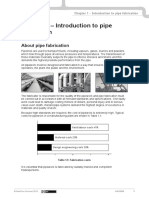 Chapter 1 - Introduction To Pipe Fabrication