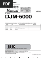 Pioneer DJ Mixer Djm-5000