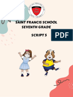 Saint Francis School Seventh Grade Script 5