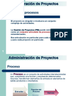 Proyecto y Procesos: Gestión de Proyectos (PM)
