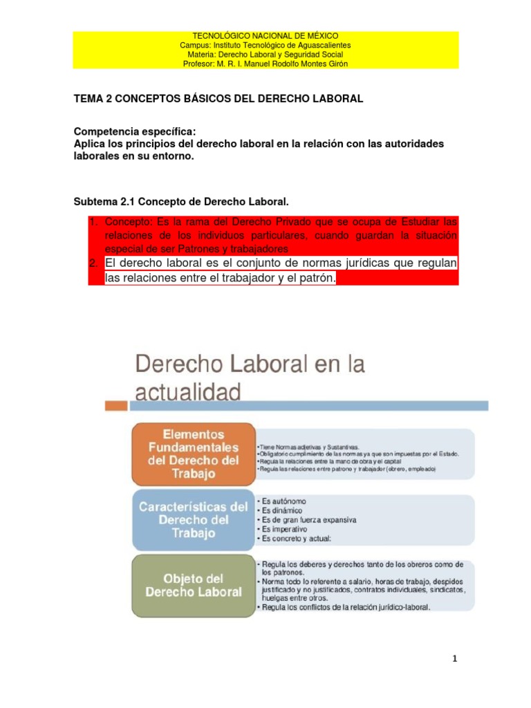 Derechos y Obligaciones Laborales | PDF | Derecho laboral | Justicia