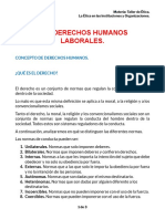 Derechos Humanos Laborales I