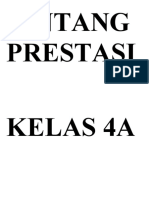 Bintang Prestasi Kelas 4a