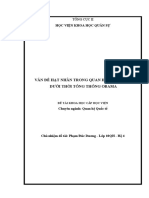 Vấn Đề Hạt Nhân Trong Quan Hệ Mỹ - Triều Dưới Thời Tổng Thống Obama