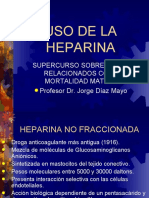 11.1 Uso de La Heparina J Diaz Mayo