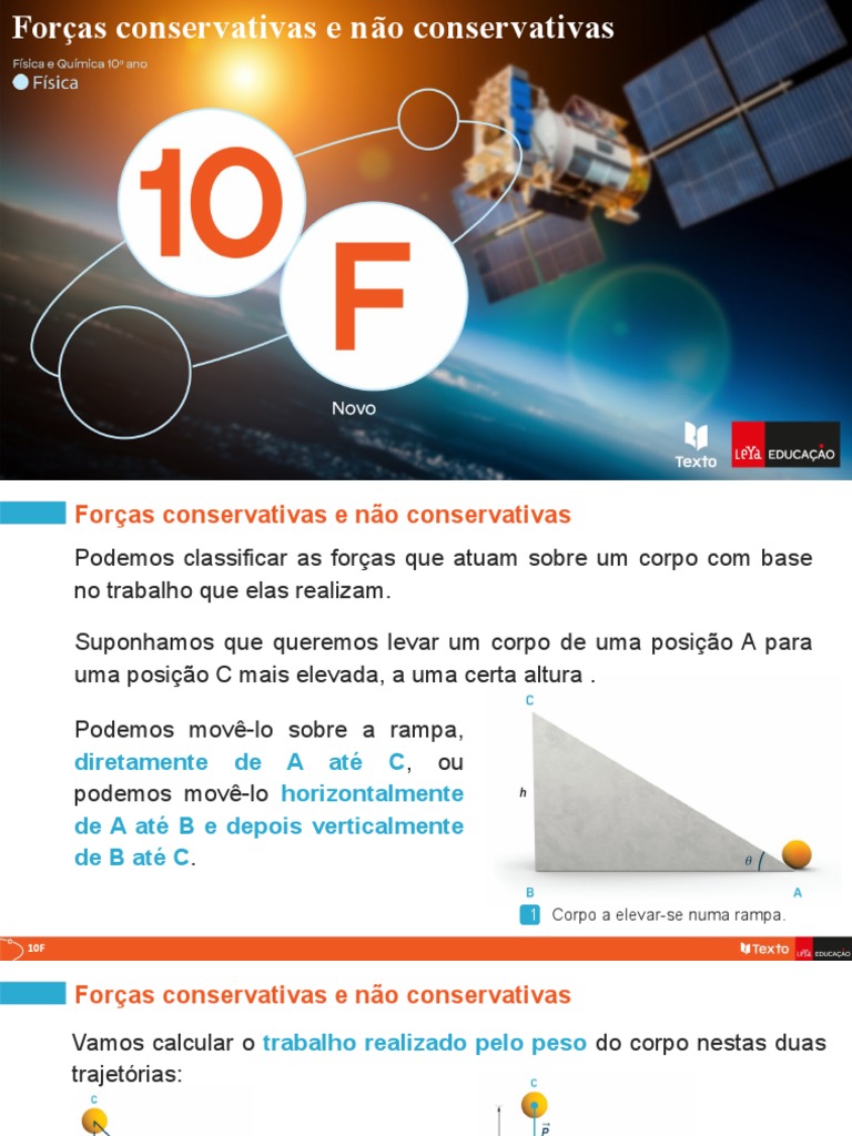 Forças Conservativas e Não Conservativas | PDF | Trajetória | Mecânica