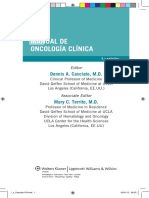 Manual de Oncología Clínica: Dennis A. Casciato, M.D