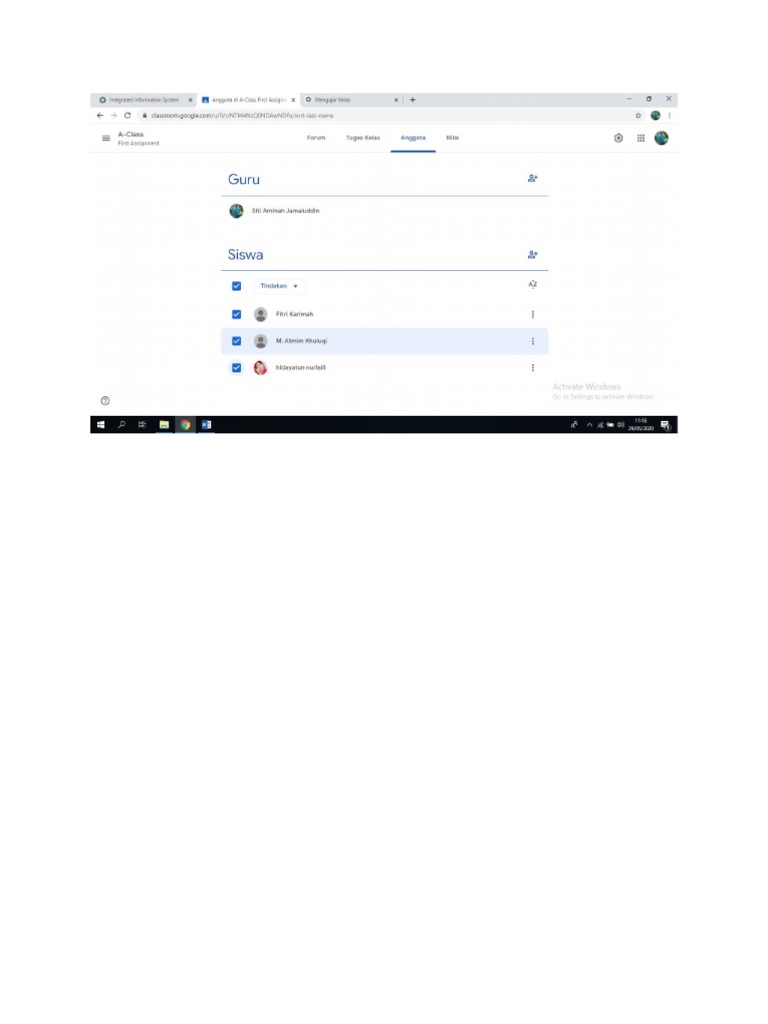 Google Classroom | PDF