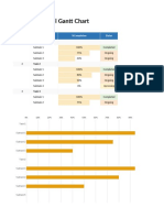 Gantt Chart Hotel