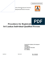 Guideline - Procedures For Registration of Sri Lankan Individual Qualified Persons