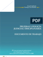 234 05 Pruebas y Policia Judicial Disciplinaria