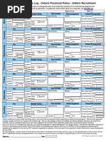 OPP Fitness Log and Scoring Sheet | PDF | Strength Training | Physical ...