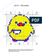 Duck Rubiks Pixel Mosaic