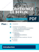 La Conférence de Berlin