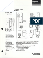 Philips PL Compact Fluorescent Adaptor Systems Bulletin 3-86