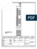 Project Name Team Architect Drawing by Approved by Drawing Detail Approved