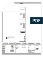 Project Name Team Architect Drawing by Approved by Drawing Detail Approved