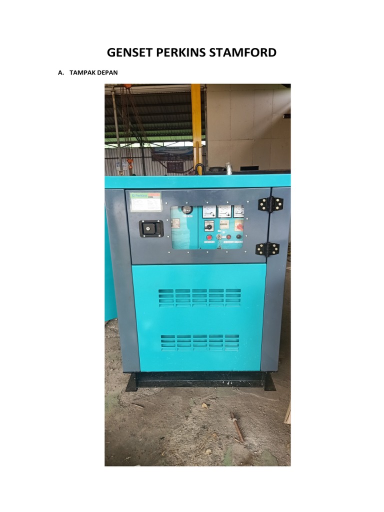 Foto Genset Pdf