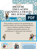 IDEAS DE ESTIMULACIÓN COGNITIVA A TRAVÉS DEL JUEGO