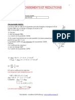 Agrandissements Et Reductions: Une Pyramide Réduite