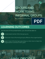 Informal Groups