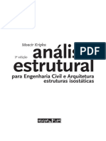 Analise Estrutural para Engenharia Civil Arquitetura 3ed - Deg