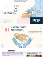 Sindrome de Aspiración Meconial Y Neumonía: Docente: Dra. Margarita Tipiani Estudiante: Maissie Rodriguez Meca