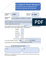 Modelo Aviso de Modificacion