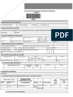 Formulario Electrónico de Declaración Patrimonial Jurada