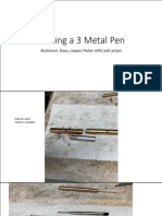 Making A 3 Metal Pen - Compressed