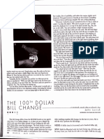 THE 100TH DOLLAR BILL CHANGE