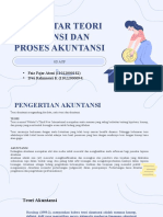 Pengantar Teori Akuntansi Dan Proses Akuntansi: - Faiz Fajar Atoni (11022000182) - Dwi Rahmasari K (11022000094