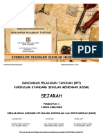 SMK Tengku Idris Shah, 42200 Kapar Selangor Mata Pelajaran Sejarah Tingkatan 1 TAHUN 2022/2023