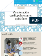 Reanimación Cardiopulmonar en Quirofano