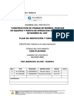 2205-PLN-0004 Plan Inspección y Ensayo Disciplina Electrica & Instrumentacion Rev.0