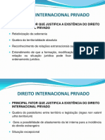 Direito Internacional Privado - Esboço 2 - 2021