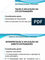 Interpretação e Aplicação Do Direito Estrangeiro PDF