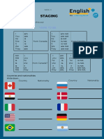 Staging Week 3 (Verb To Be Practice)