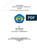 Tugas Resume Keperawatan Luka Modern: Konsep Luka Gangren: Dosen: Ibu Yusnaini Siagian, S.Kep - NS, M.Kep