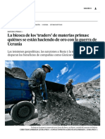 La Bicoca de Los Traders' de Materias Primas - Quiénes Se Están Haciendo de Oro Con La Guerra de Ucrania - Negocios - EL PAÍS