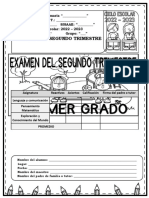 Examen Del Segundo Trimestre