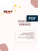 Derechos Humanos: Cecilia Garcia