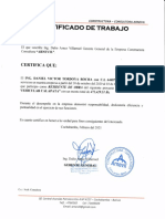 Certificados de Trabajo