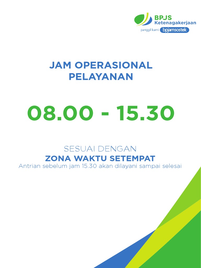 Jam Operasional Layanan PDF