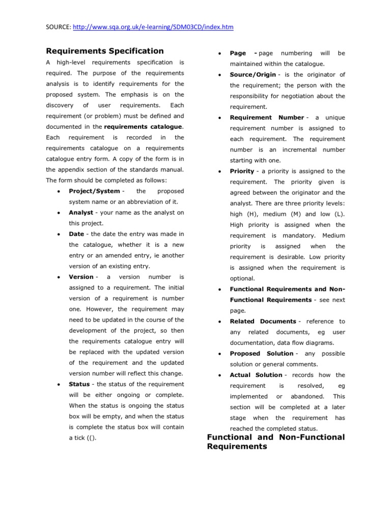 Data Requirements Document Overview | PDF | Data Model | Databases