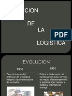 Evoluciondelalogistica 101128131202 Phpapp02