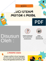 Bisnis: Cuci Steam Motor & Mobil