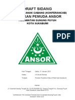 Konferancab PAC GP Ansor