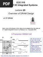 Overview of DRAM Design